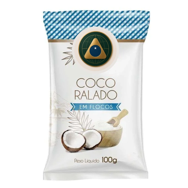 Coco Ralado  Fios Longos (Flocado) 100G