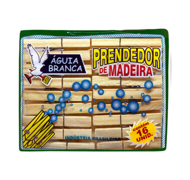 Prendedor De Madeira Gigante