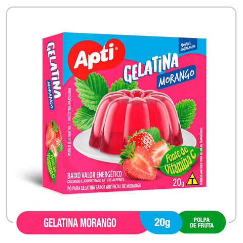 Gelatina Morango  20G