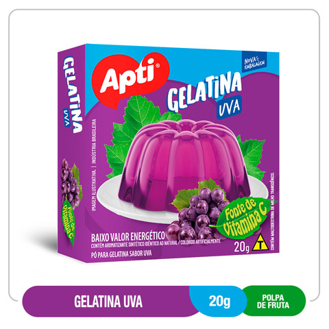 Gelatina Uva   20G