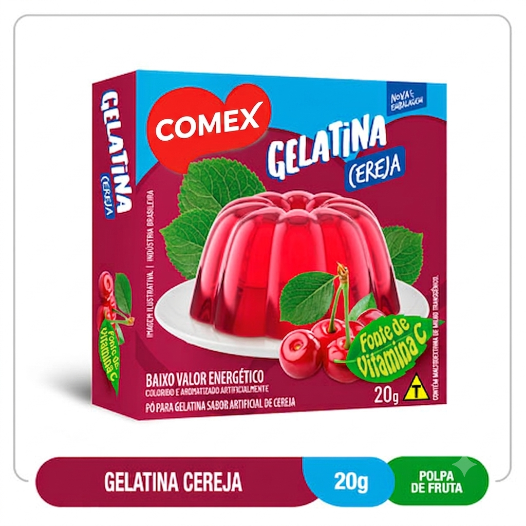 Gelatin Cherry 20G