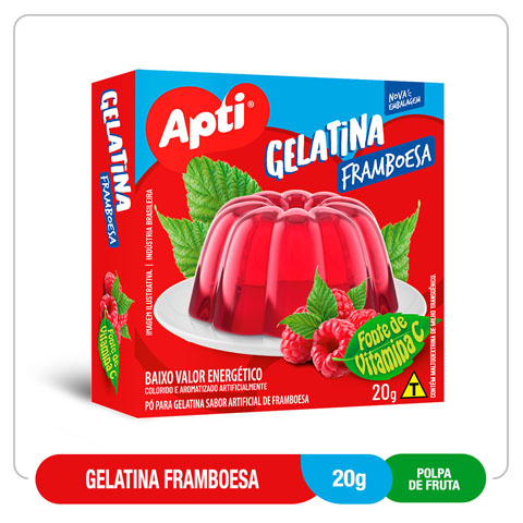 Gelatina Framboesa   20G