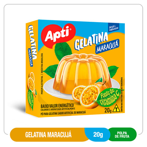 Gelatina Maracujá  20G