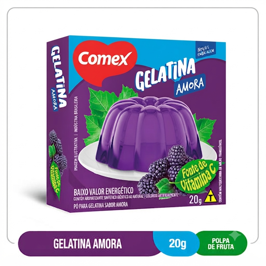 Gelatina de Mora 20G