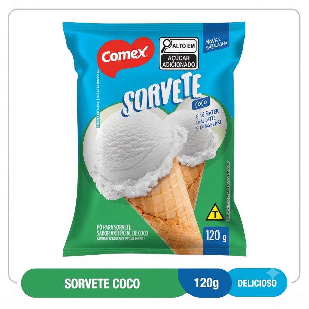 Sorvete Coco   120G