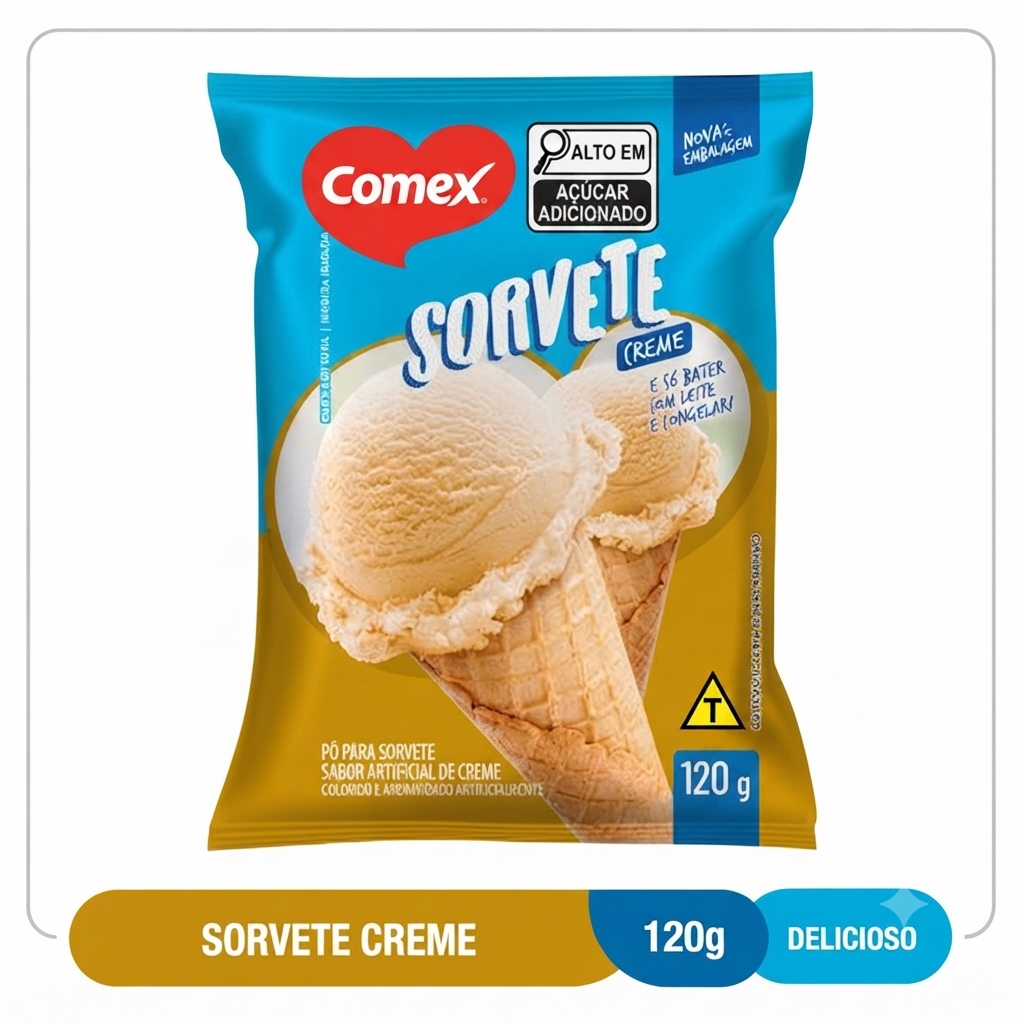 Sorvete Creme   120G