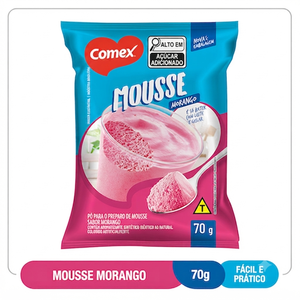 Mousse Morango   70G