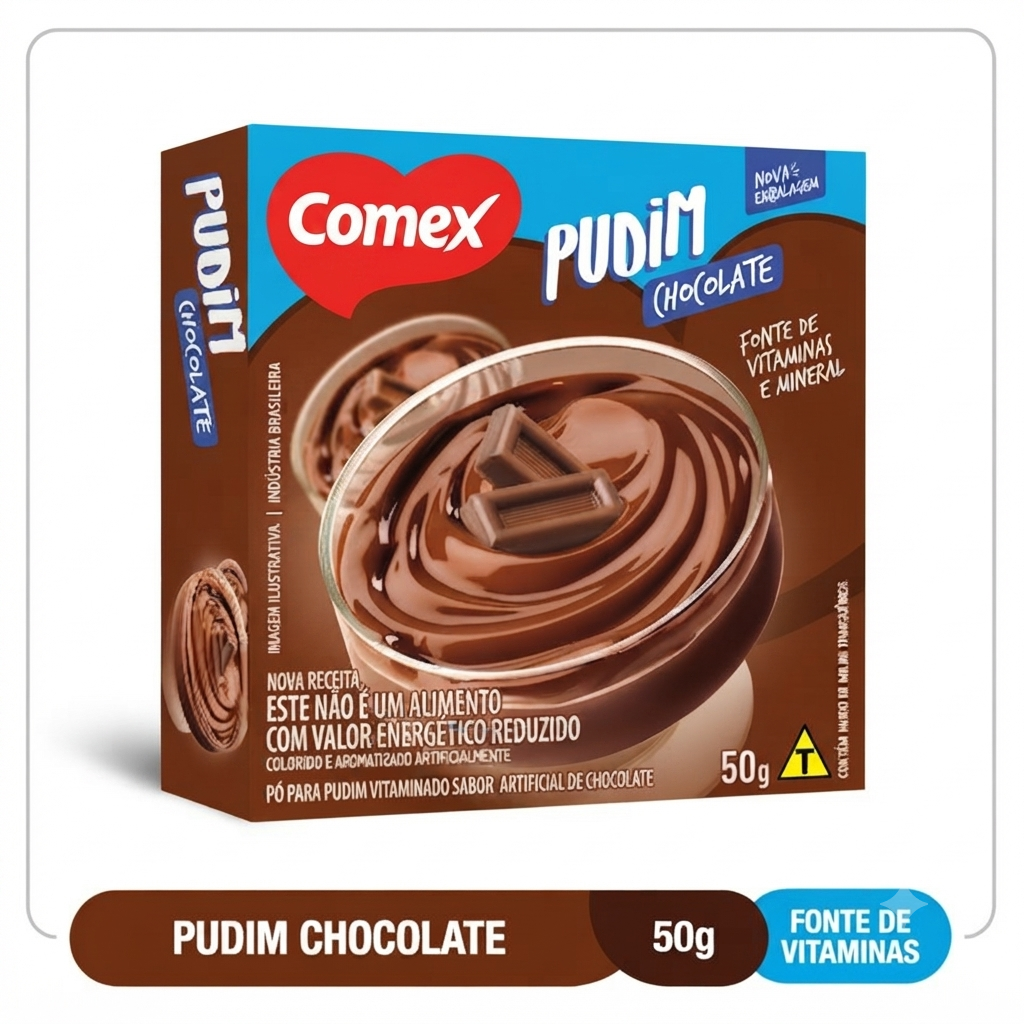 Pudim Chocolate   50G