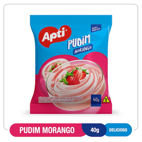 Pudim Morango  40G