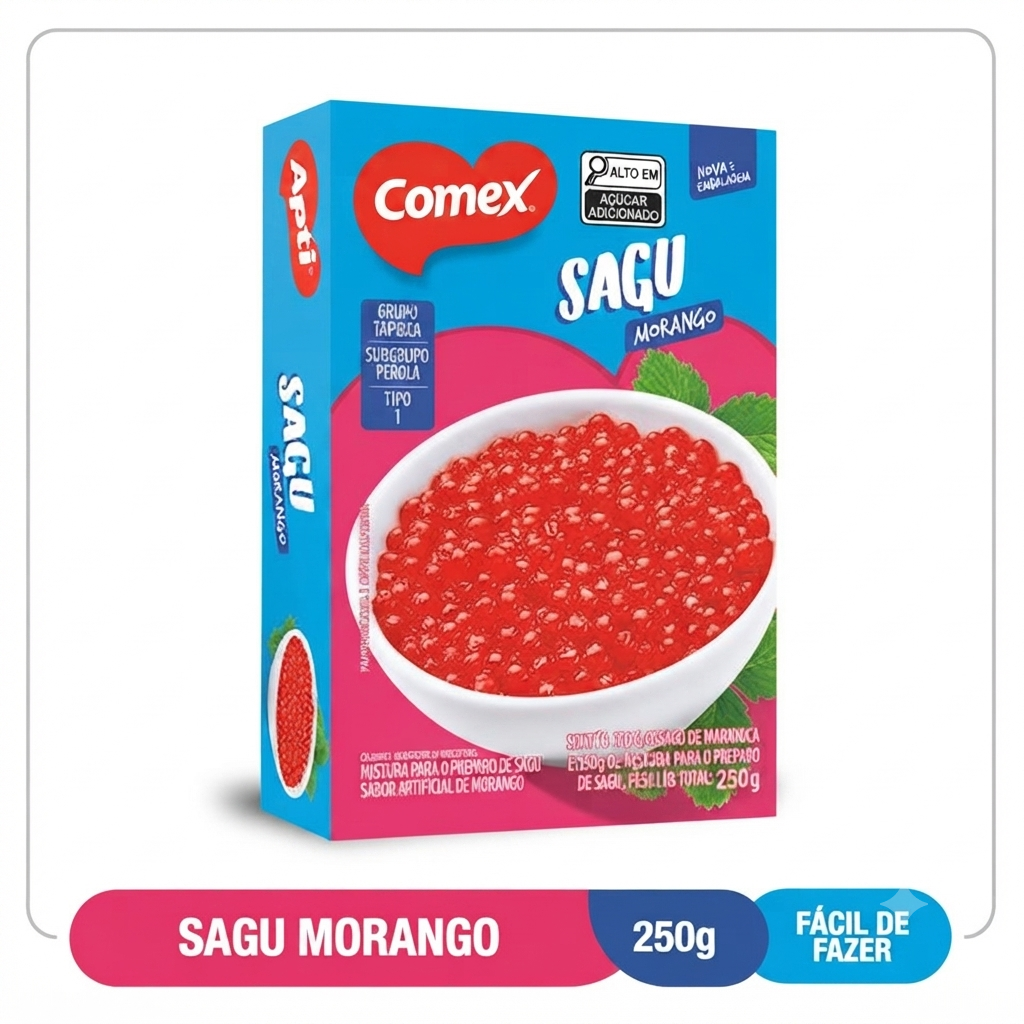 Strawberry Sago 250G