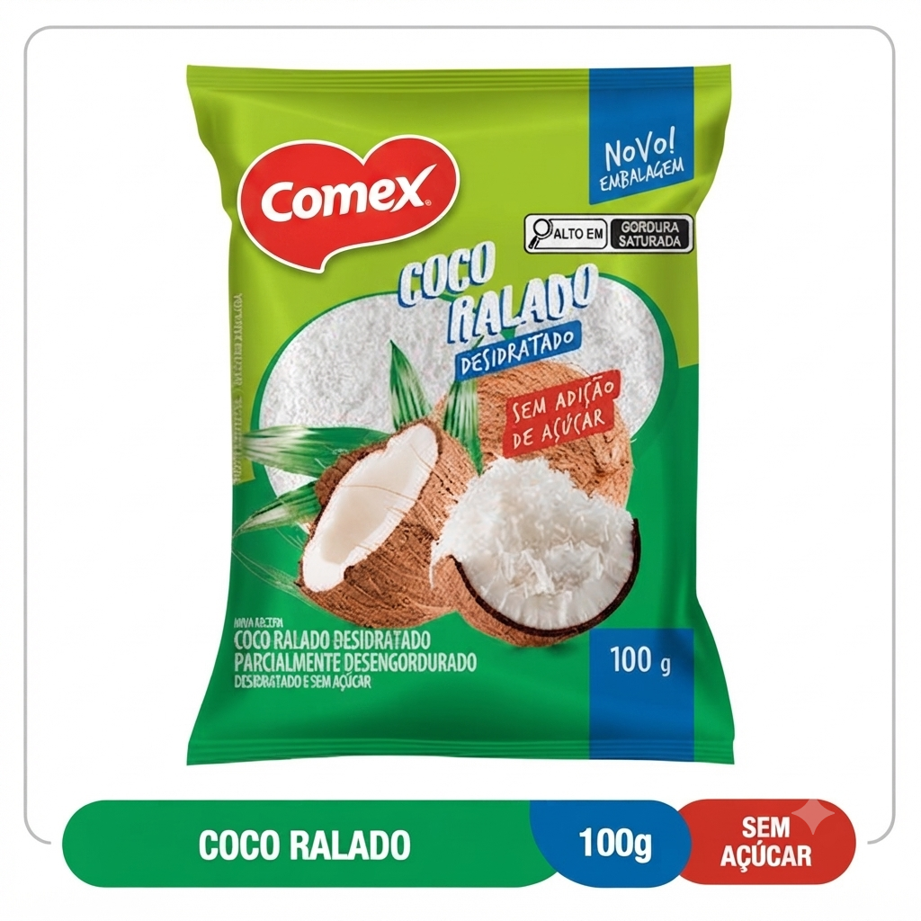 Unsweetened Desiccated Coconut 100G