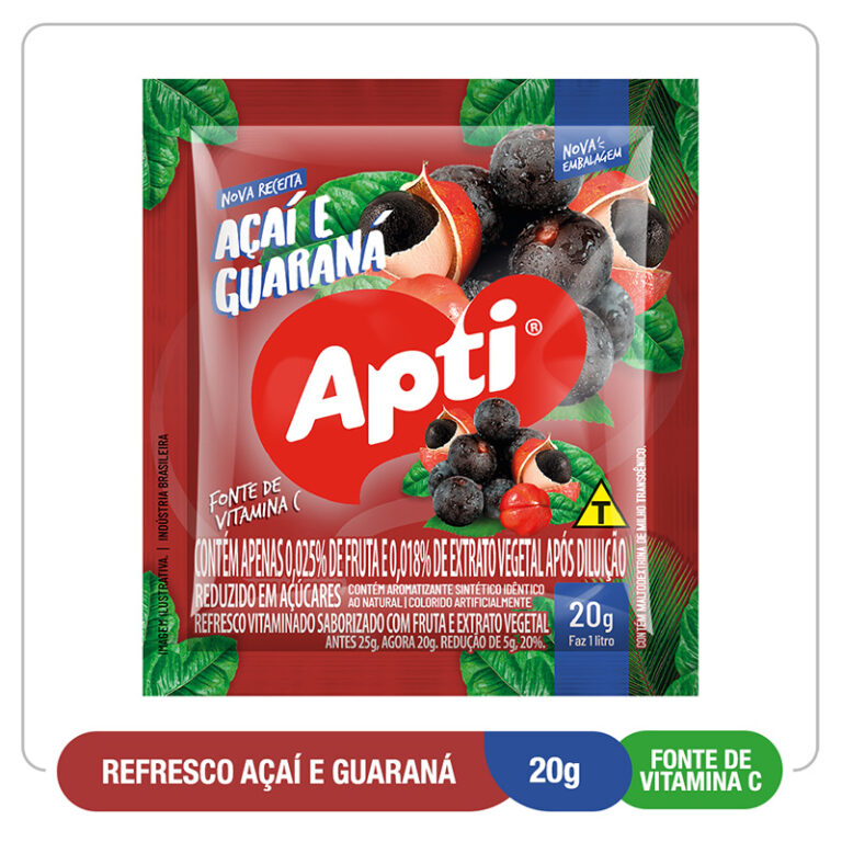 Açaí and Guaraná Drink Mix 20G