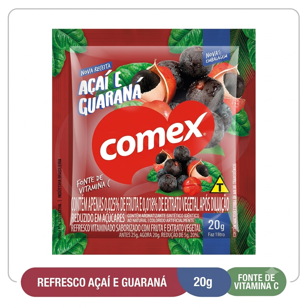 Refresco Açai e Guaraná  20G