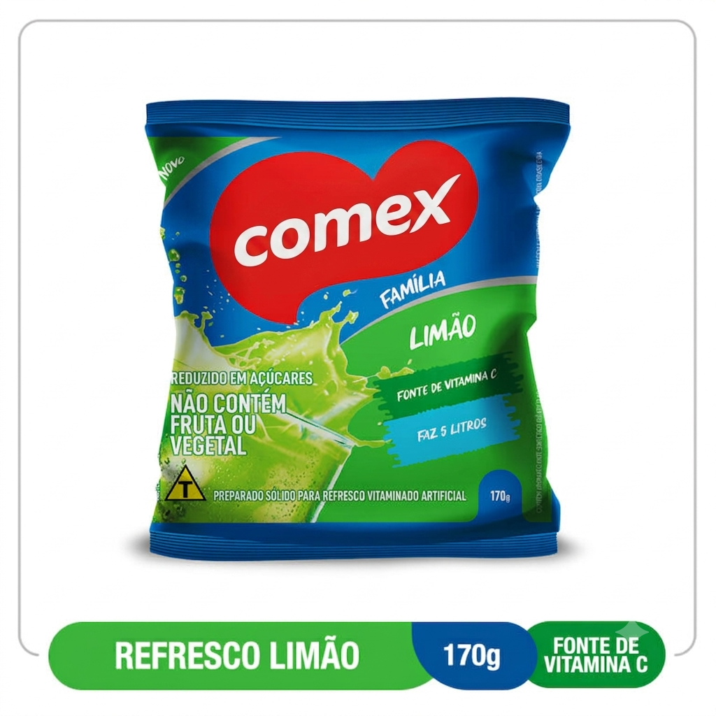 Refresco Limão  Família  170G