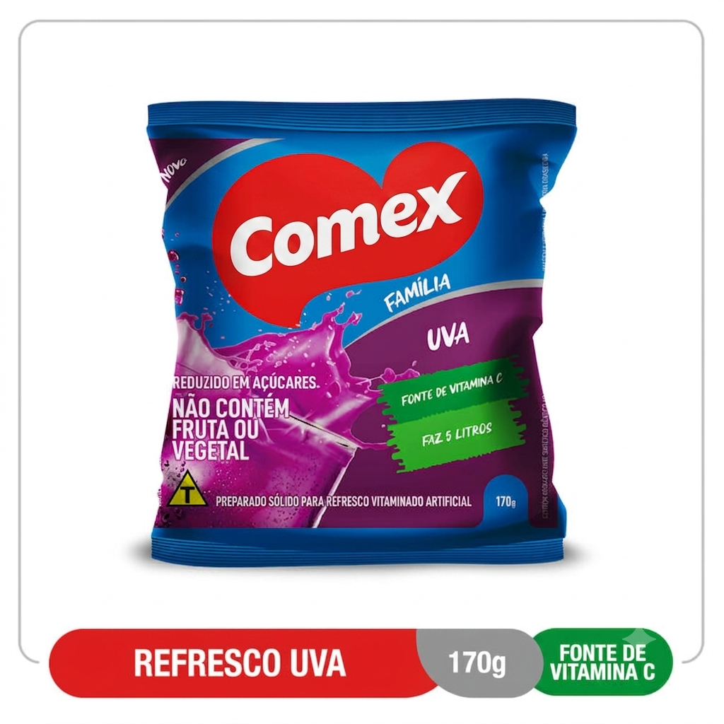 Refresco Uva  Família  170G