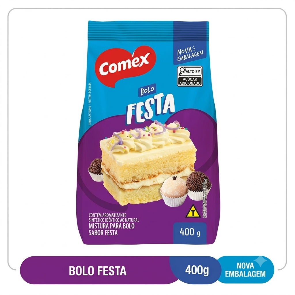 Mezcla para Pastel Fiesta 400G
