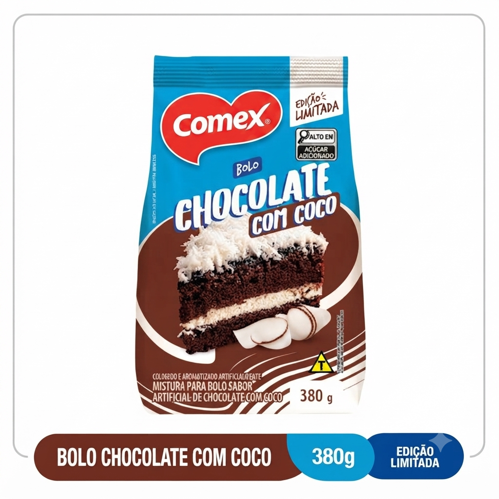 Mezcla para Pastel Choco Coco 380G