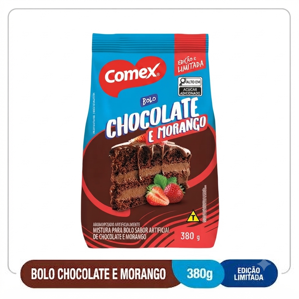 Mezcla para Pastel Choco Fresa 380G