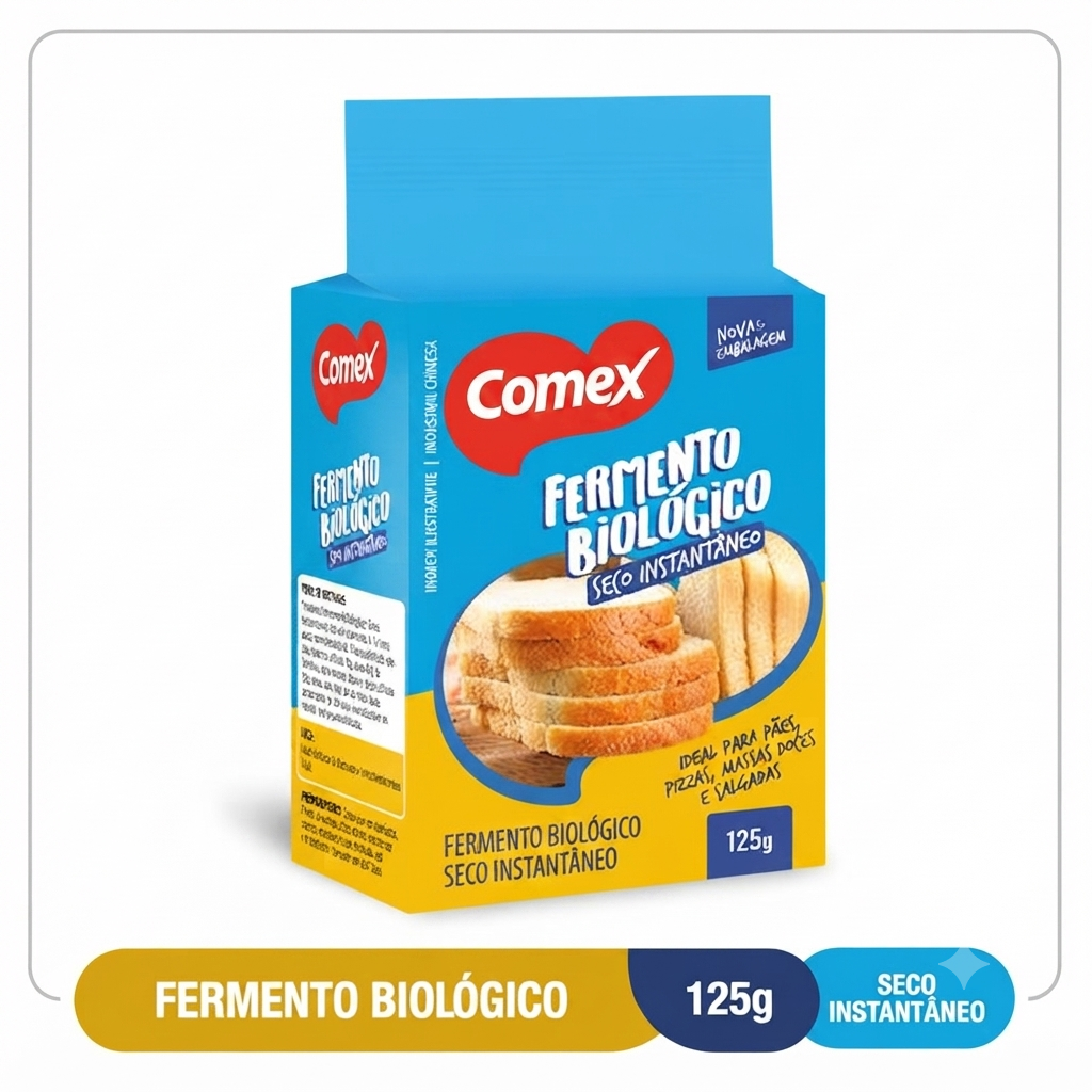 Fermento Biológico Seco Inst  125G