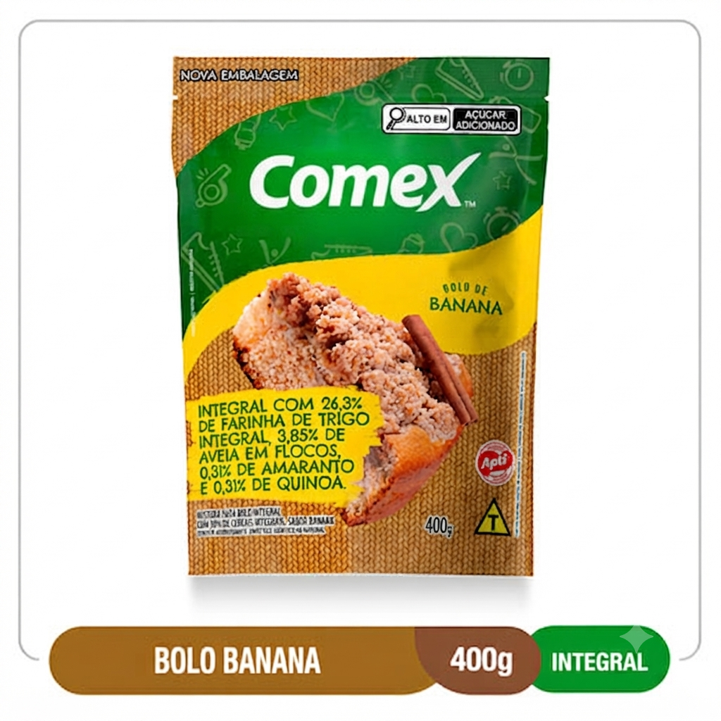 Mezcla Integral para Pastel de Banana 400G