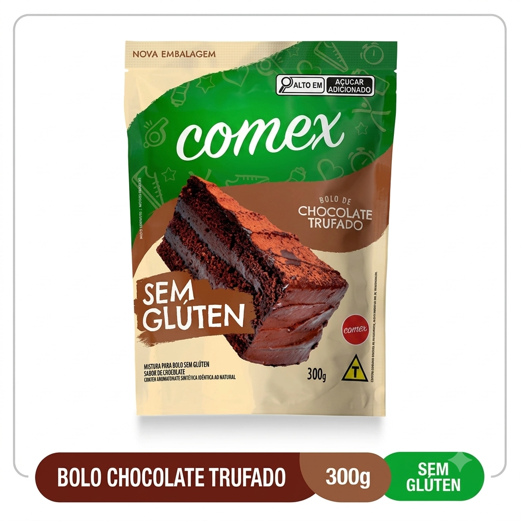 Mezcla para Pastel Sin Gluten Chocolate 300G