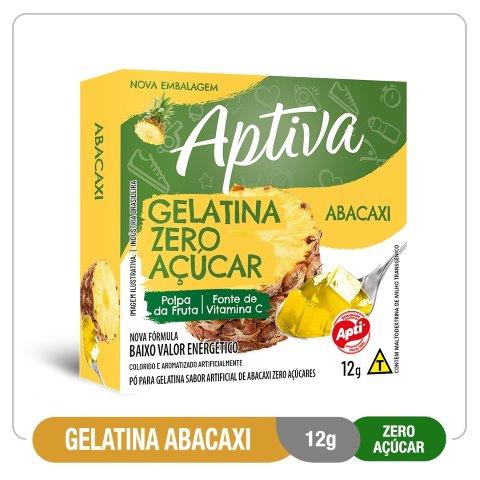 Gelatina Zero Abacaxi  12G