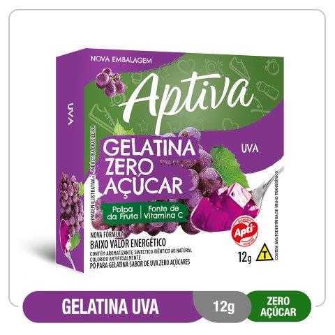 Gelatina Zero Uva  12G