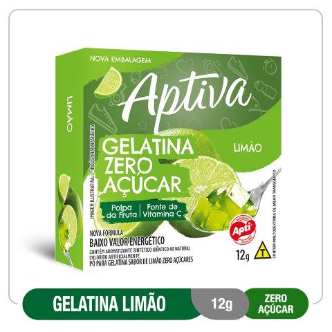 Gelatina Zero Limão 12G