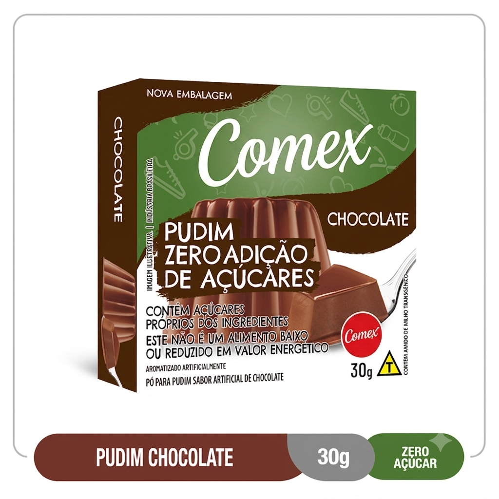 Sugar-Free Chocolate Pudding 30G