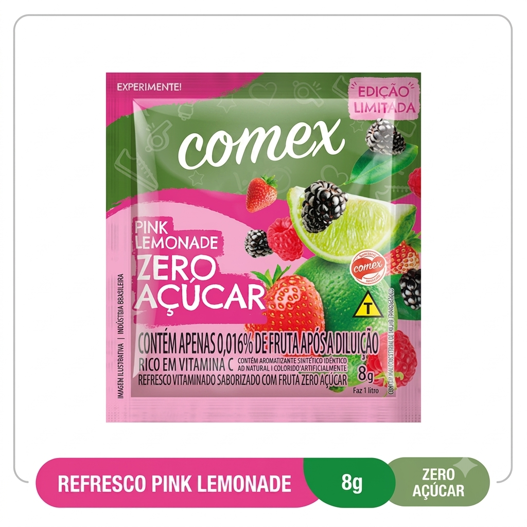 Refresco Zero Pink Lemonade  8G