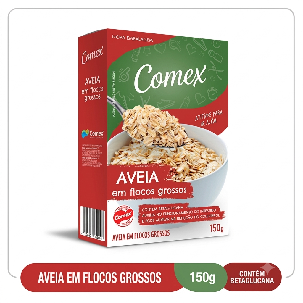 Aveia Em Flocos Grossos 150G