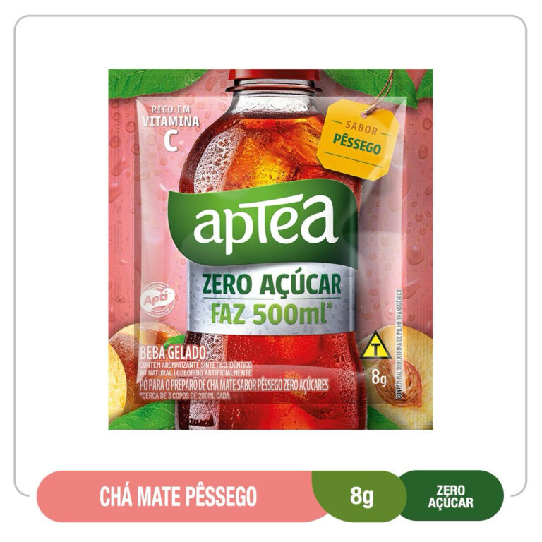 Chá Mate Pêssego  8G