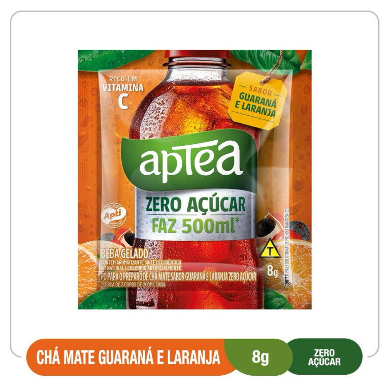 Chá Mate Guaraná/Laranja   8G