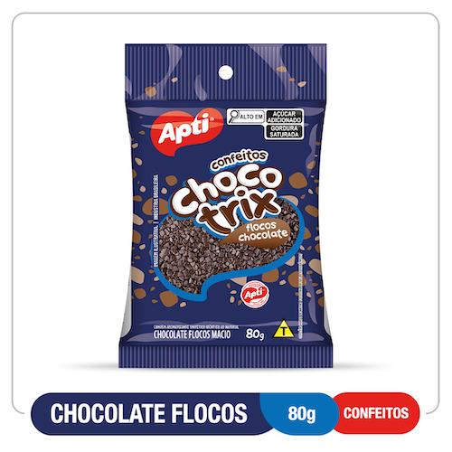 Chocolate Flocos Granulado 80G