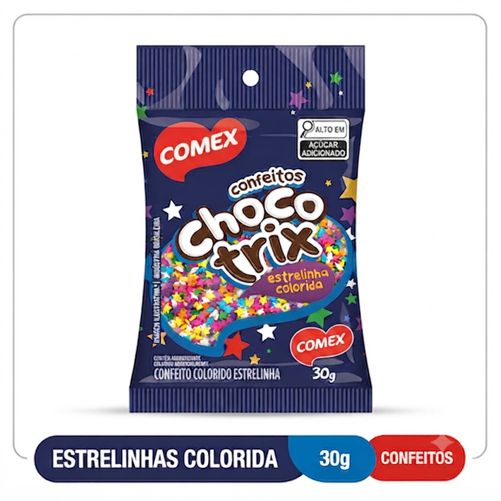 Confeito Estrelinha  30G