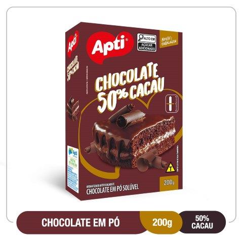 50% Chocolate Powder Apti 12 X 200G Box