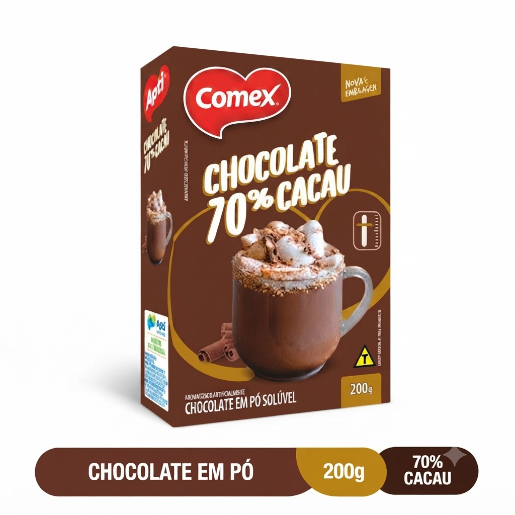 Chocolate em Pó 50%   200G