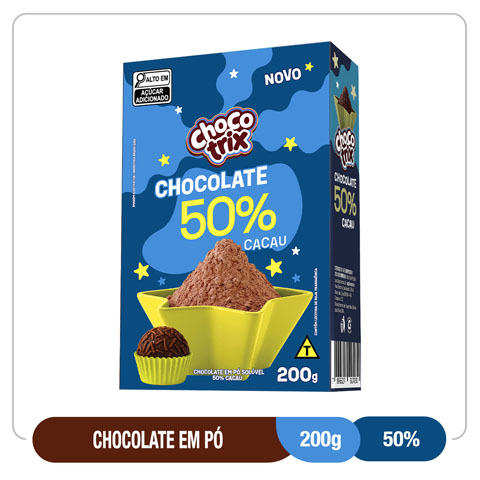 Chocolate em Pó 50%   200G