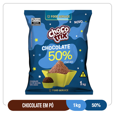 Chocolate em Pó 50%   200G