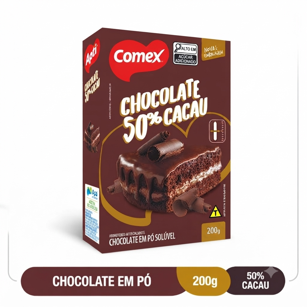 Chocolate em Pó 70%   200G
