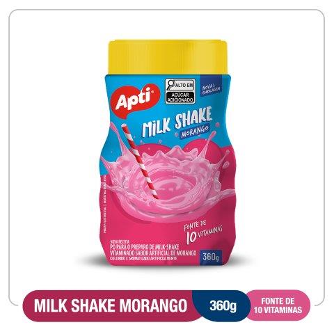Milk Shake Morango  360G