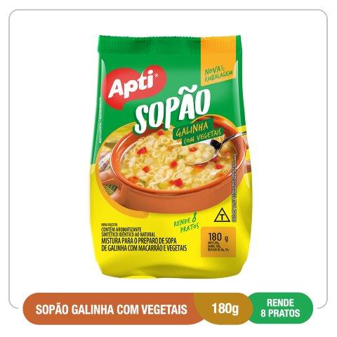 Sopa Espesa de Pollo y Vegetales 180G
