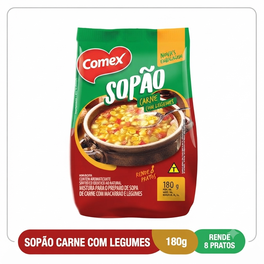 Sopão Carne e Legumes   180G