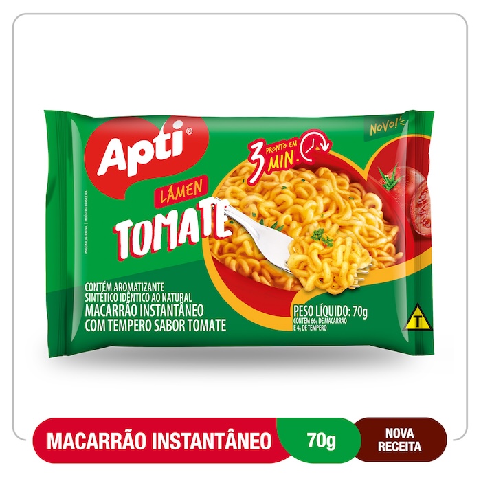 Macarrão Instantâneo Tomate  70G