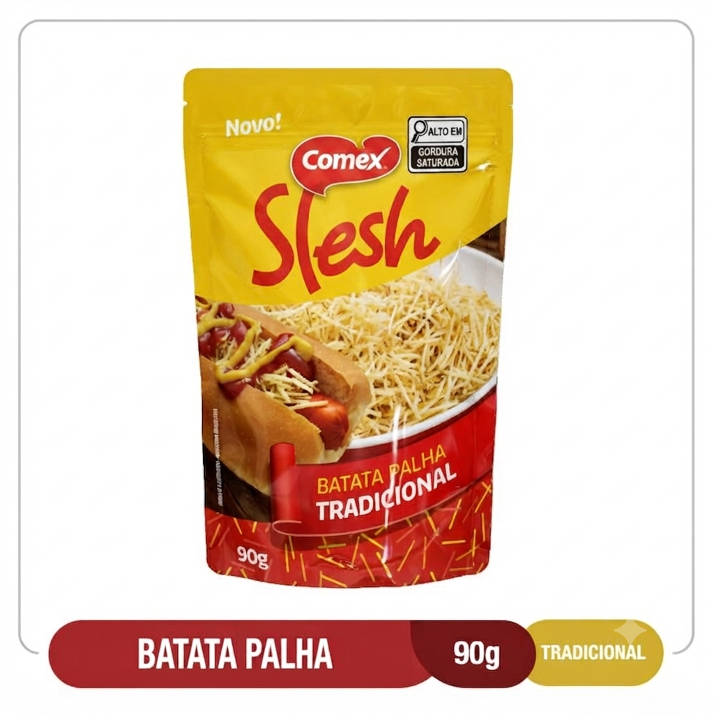 Batata Palha Trad. Slesh  90G
