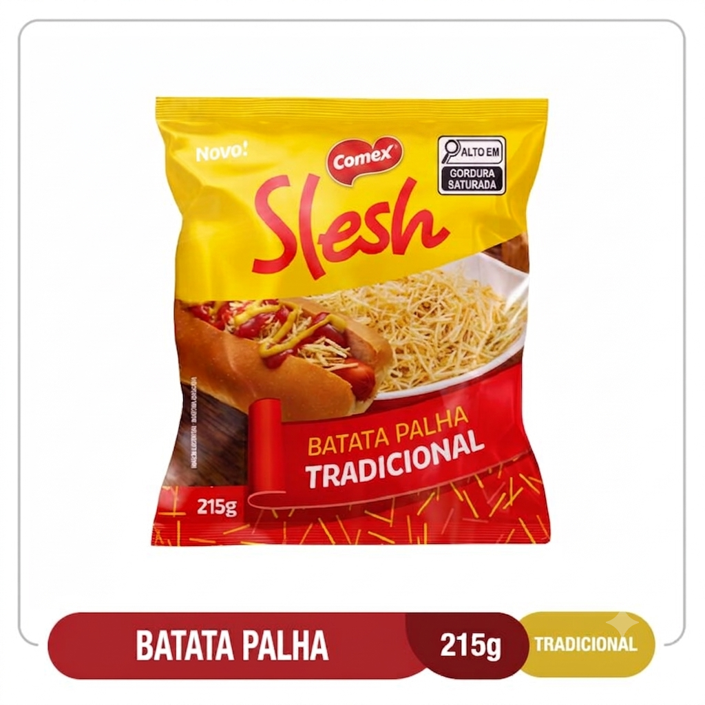Batata Palha Trad. Slesh 215G