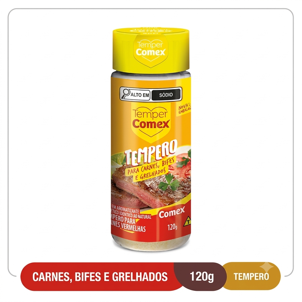 Tempero Para Carnes  120G