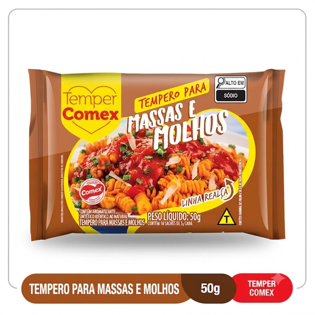 Tempero Para Massas&Molhos  50G