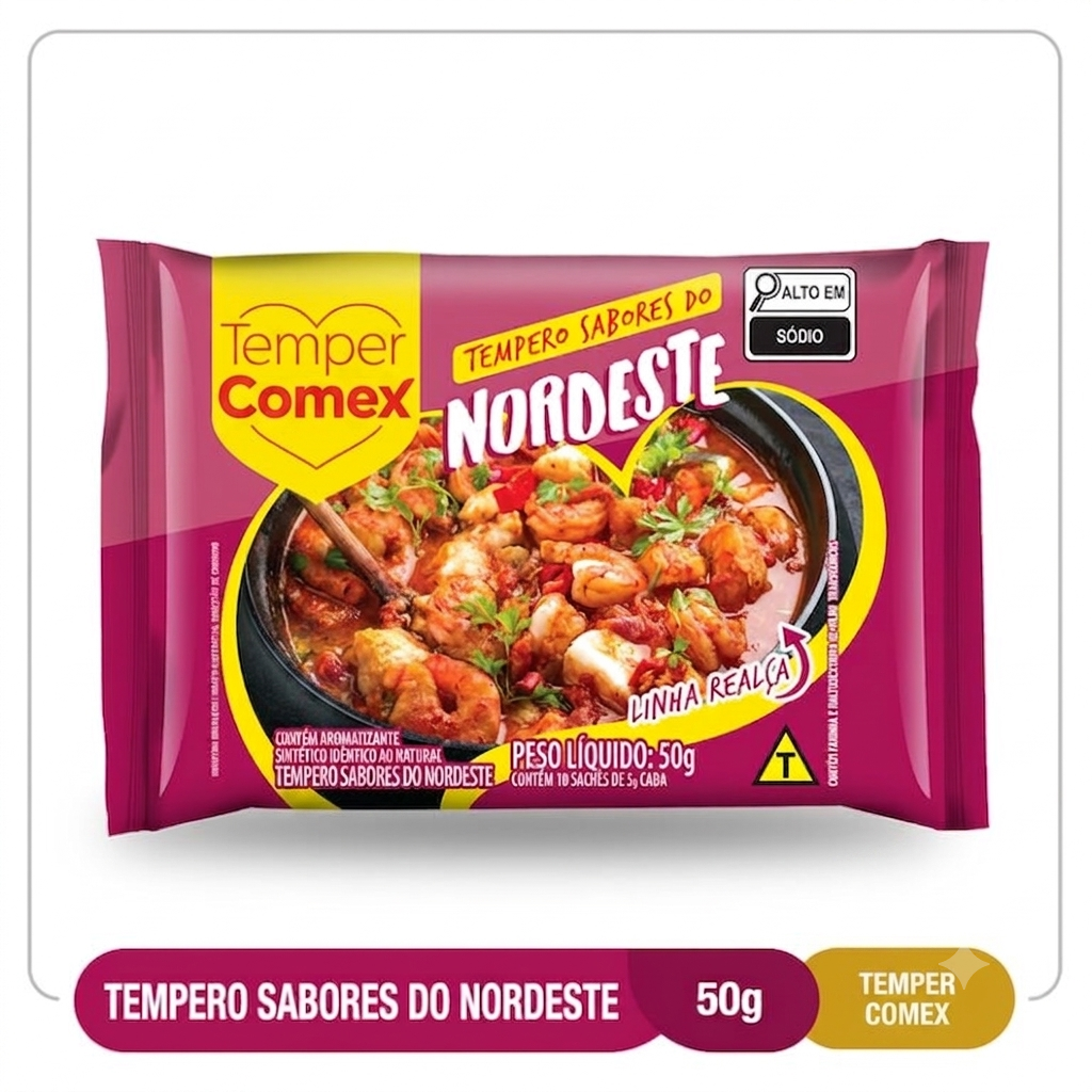 Tempero Sabores Do Nordeste  50G
