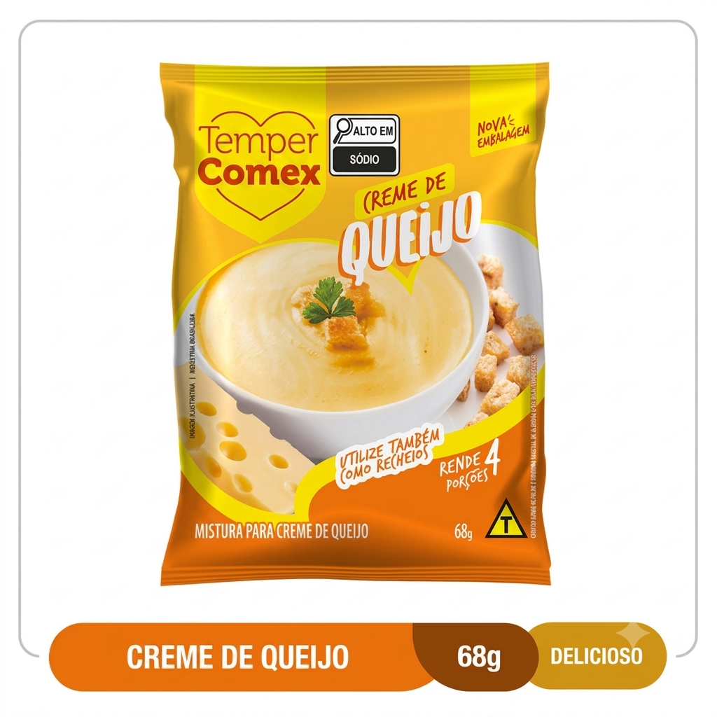 Creme De Queijo  68G